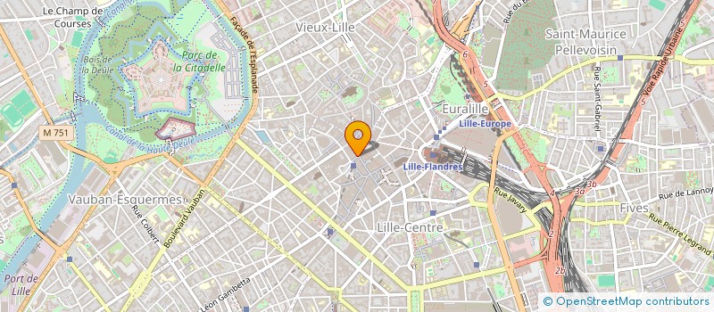 localisation de l'entreprise ALGR à LILLE
