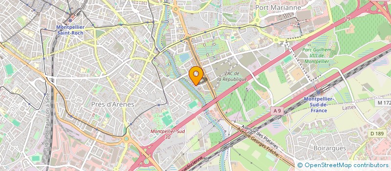 localisation de l'entreprise ALGT  MAUGUIO