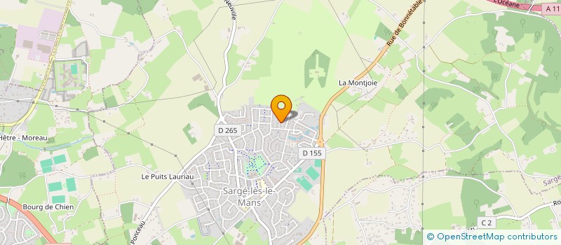 localisation de l'entreprise ALGUAL EDITIONS  SARGE-LES-LE-MANS