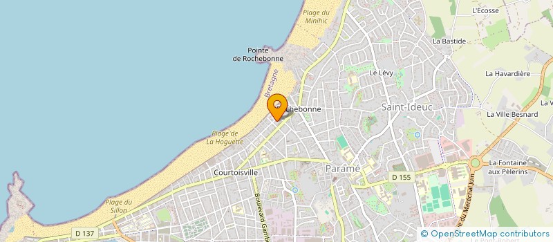 localisation de l'entreprise ALGUES ET COLIBRI à SAINT-MALO