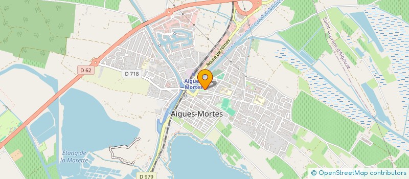 localisation de l'entreprise ALGUES MARINES  AIGUES-MORTES