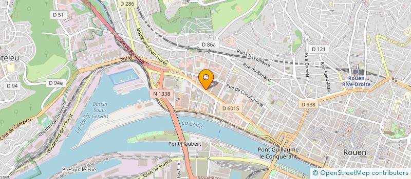 localisation de l'entreprise ALGUIDO à ROUEN