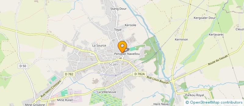 localisation de l'entreprise ALGUS  SCAER