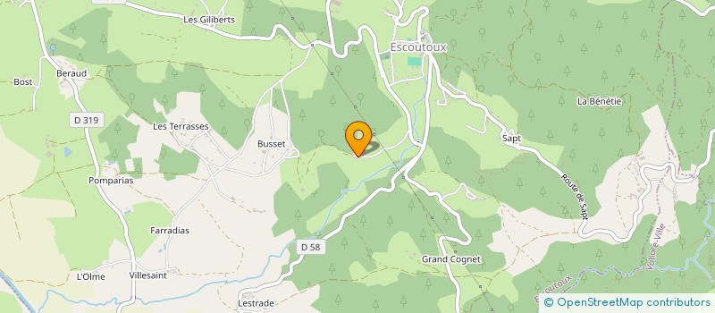 localisation de l'entreprise ALH  DORAT