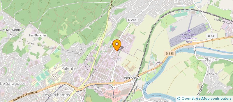 localisation de l'entreprise ALH FACADE RENOVATION  THISE