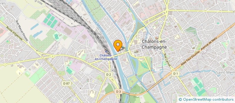 localisation de l'entreprise ALH PAT GD  CHALONS-EN-CHAMPAGNE