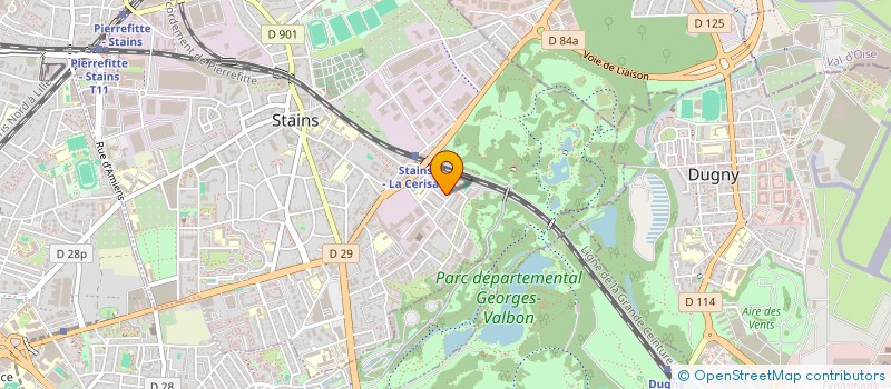 localisation de l'entreprise ALHALAL à STAINS
