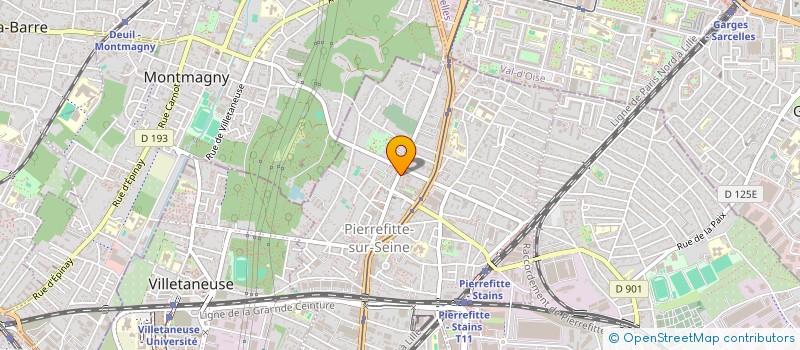 localisation de l'entreprise ALHASNAIN à PIERREFITTE-SUR-SEINE