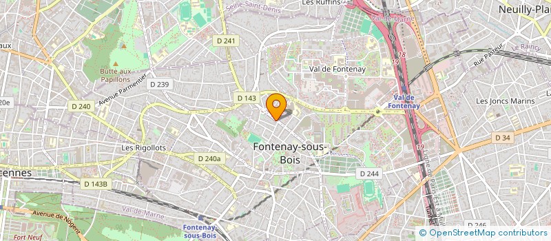 localisation de l'entreprise ALHD PRO SERVICES à FONTENAY-SOUS-BOIS