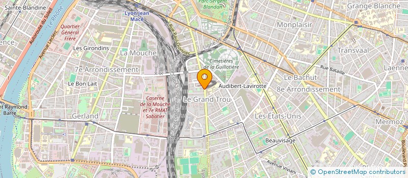 localisation de l'entreprise ALHENA STRATEGIE  LYON