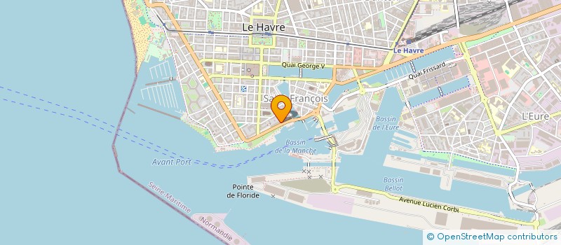 localisation de l'entreprise ALHERS FRANCE à LE HAVRE