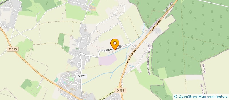 localisation de l'entreprise ALHL FOOD  GRAND BOURGTHEROULDE