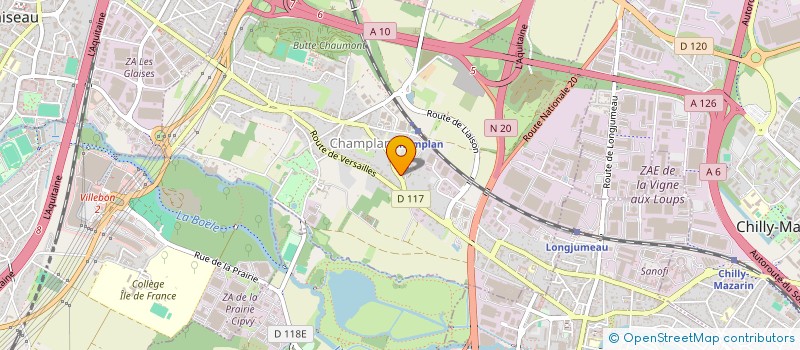 localisation de l'entreprise ALHUY DEPANNAGE à CHAMPLAN