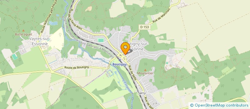 localisation de l'entreprise ALHYANE BOUTIGNY à BOUTIGNY-SUR-ESSONNE