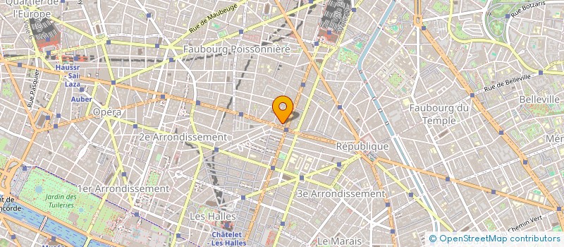 localisation de l'entreprise ALI  PARIS