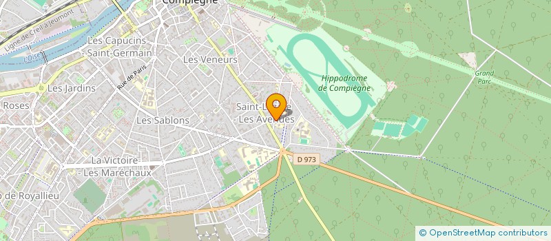 localisation de l'entreprise ALI  CHOISY-AU-BAC