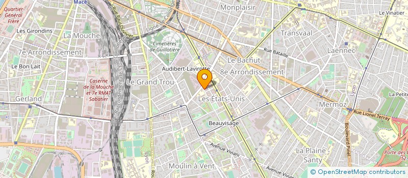 localisation de l'entreprise ALI AND CO  LYON