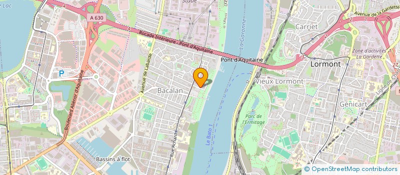 localisation de l'entreprise ALI AND CO  BORDEAUX