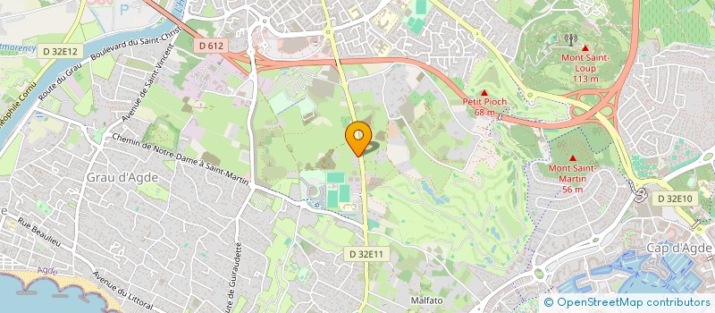 localisation de l'entreprise ALI-BAR à AGDE