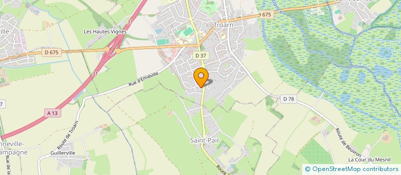 localisation de l'entreprise ALI'CAM  TROARN