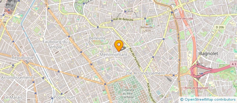 localisation de l'entreprise ALI EXPRESS  PARIS