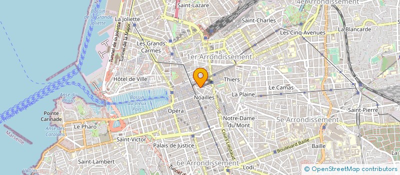 localisation de l'entreprise ALI NETTOYAGE à MARSEILLE