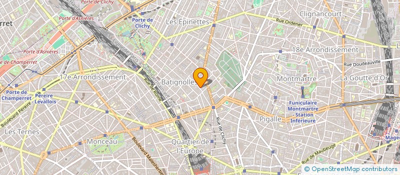 localisation de l'entreprise ALI-OR RESTAURATION à PARIS