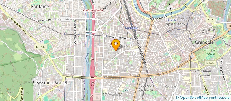 localisation de l'entreprise ALI SM IMPORT-EXPORT à GRENOBLE