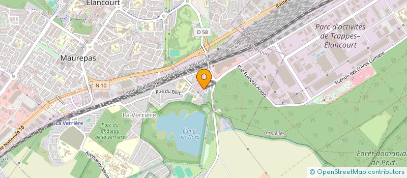 localisation de l'entreprise ALI TRANSPORT  LA VERRIERE