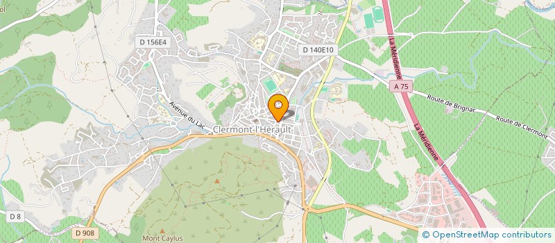 localisation de l'entreprise ALIA à CLERMONT-L'HERAULT