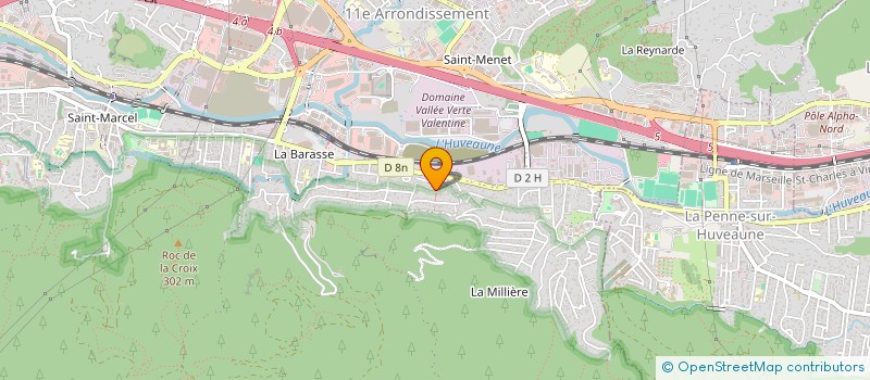 localisation de l'entreprise ALIA à MARSEILLE