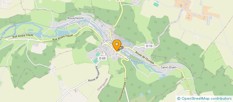 localisation de l'entreprise ALIA à VALMONT