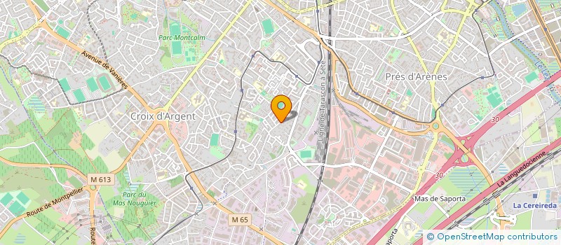 localisation de l'entreprise ALIA à MONTPELLIER