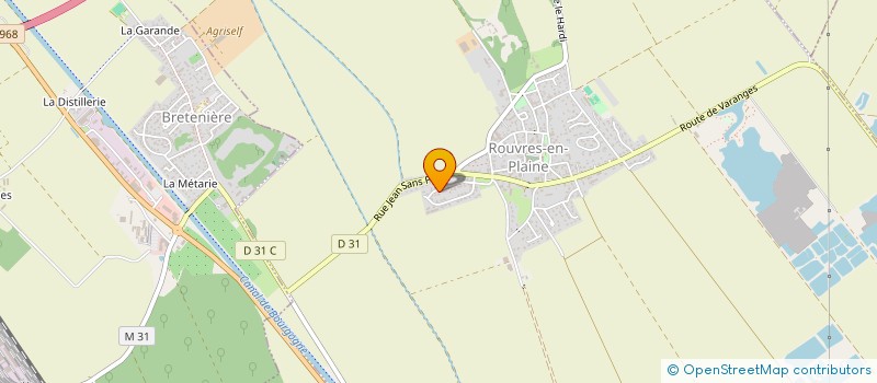 localisation de l'entreprise ALIA  ROUVRES-EN-PLAINE