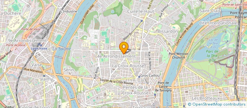 localisation de l'entreprise ALIA AMBULANCES  LYON