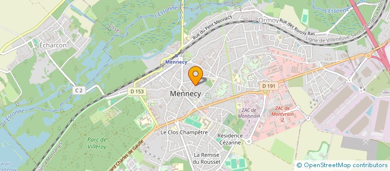 localisation de l'entreprise ALIA AUTO PASSION à FONTENAY-LE-VICOMTE