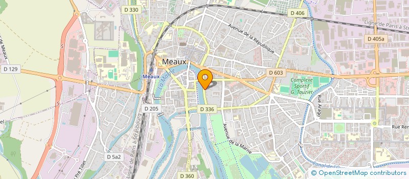 localisation de l'entreprise ALIA BUSINESS PARTNERS à MEAUX