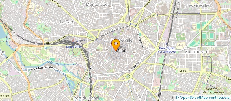 localisation de l'entreprise ALIA MONDO à DIJON