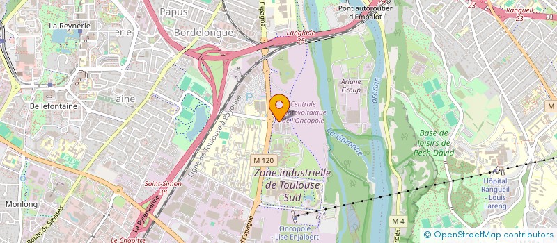 localisation de l'entreprise ALIA SANTE à TOULOUSE