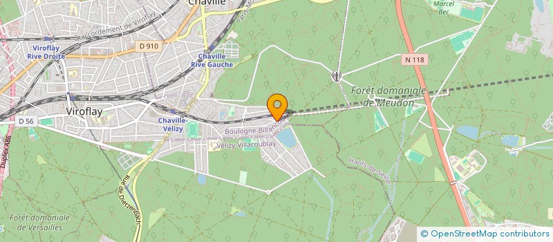 localisation de l'entreprise ALIAD à CHAVILLE