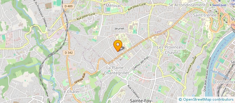 localisation de l'entreprise ALIAM  LYON