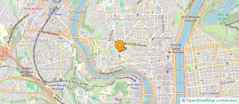 localisation de l'entreprise ALIAM à LYON