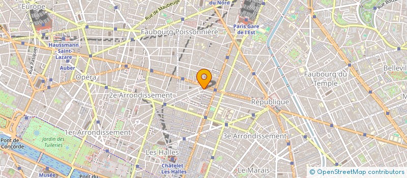 localisation de l'entreprise ALIANA  PARIS