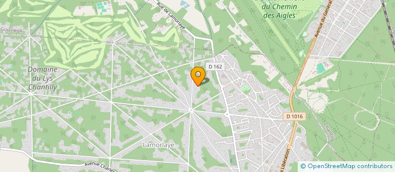 localisation de l'entreprise ALIANA AUTO  LAMORLAYE