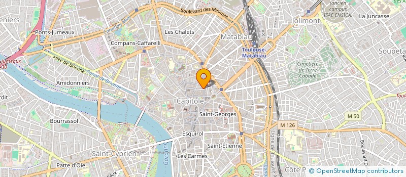 localisation de l'entreprise ALIANCA BRASILEIRA DE TOULOUSE à TOULOUSE