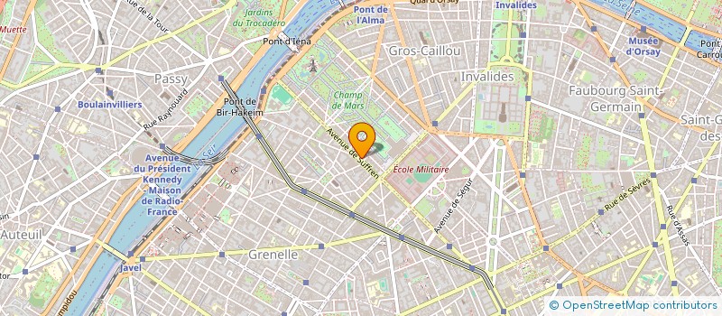 localisation de l'entreprise ALIANCE MOTORS CORP  PARIS