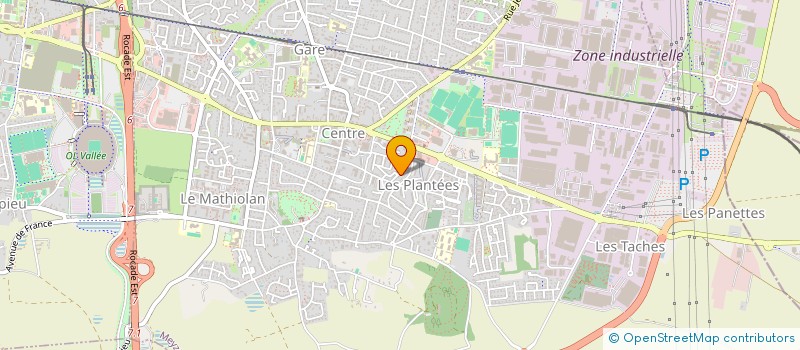 localisation de l'entreprise ALIANCE SASU  MEYZIEU