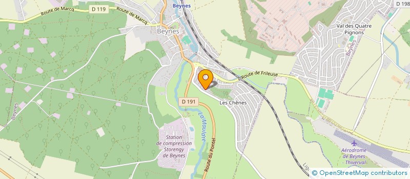 localisation de l'entreprise ALIANIS  BEYNES