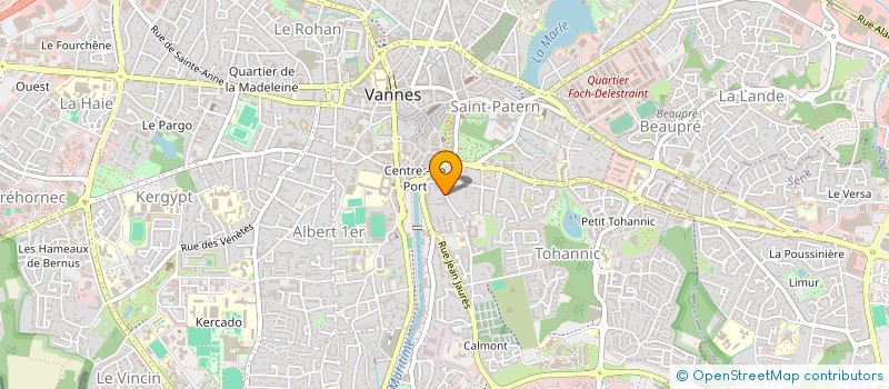 localisation de l'entreprise ALIANTEX CONSEIL à VANNES