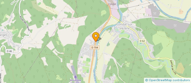 localisation de l'entreprise ALIANTZA  CONDAT-SUR-VEZERE